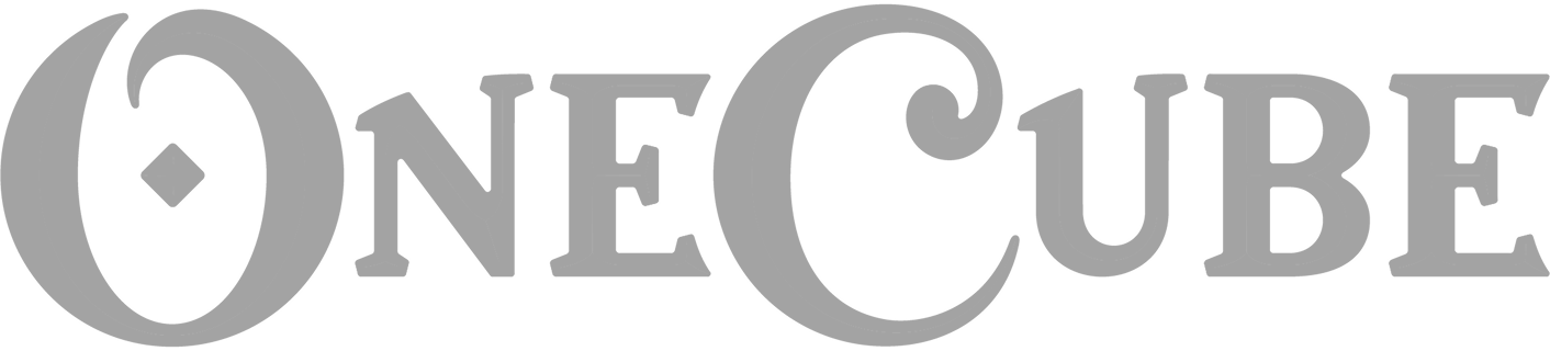 Logo OneCube, client Sparkloom Studio